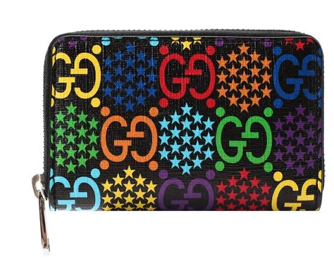 gucci psychedelic card case|gucci card holder sale clearance.